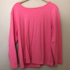 Blair Pink Long Sleeve Tee